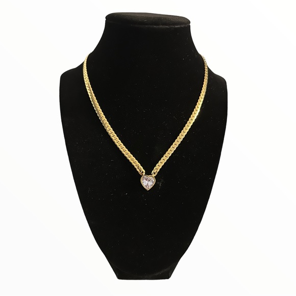 Chrystal Heart choker - Picture 2 of 4